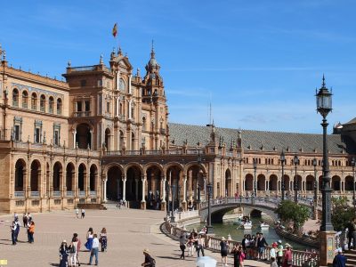 España Puzzle: Plaza de España en Sevilla